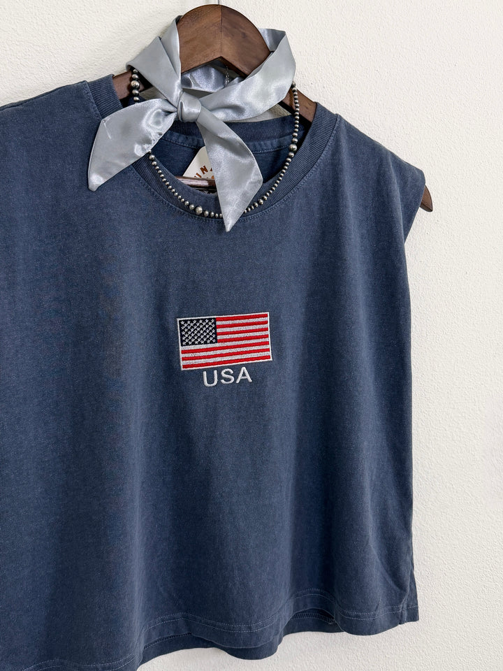 USA Boxy Tee