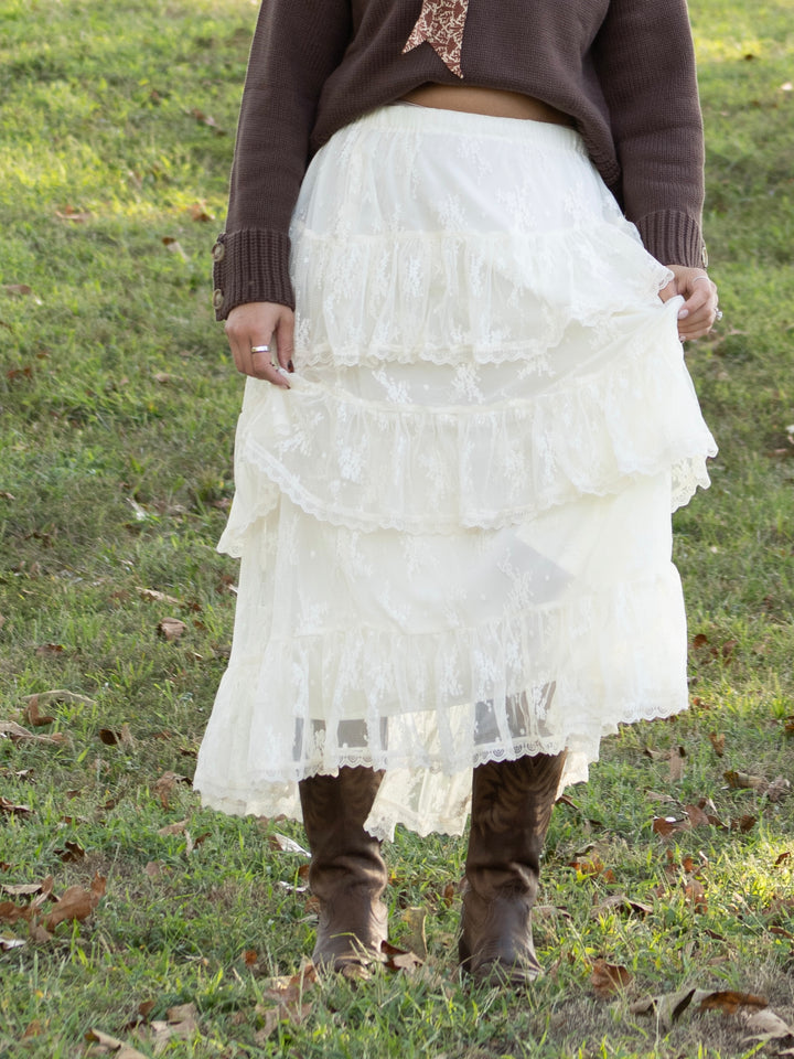 Jackson Hole Lace Skirt
