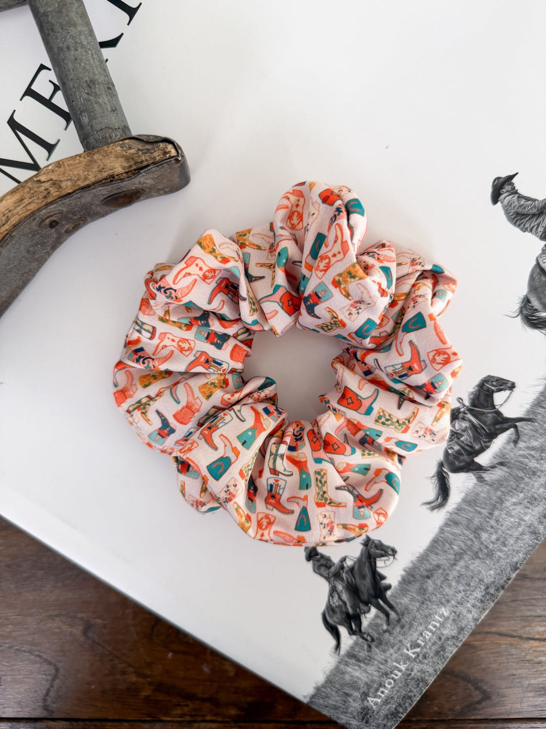 Cowboy Boots Scrunchie - Lunabelle West