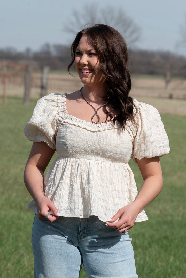 Wilder Organza Top