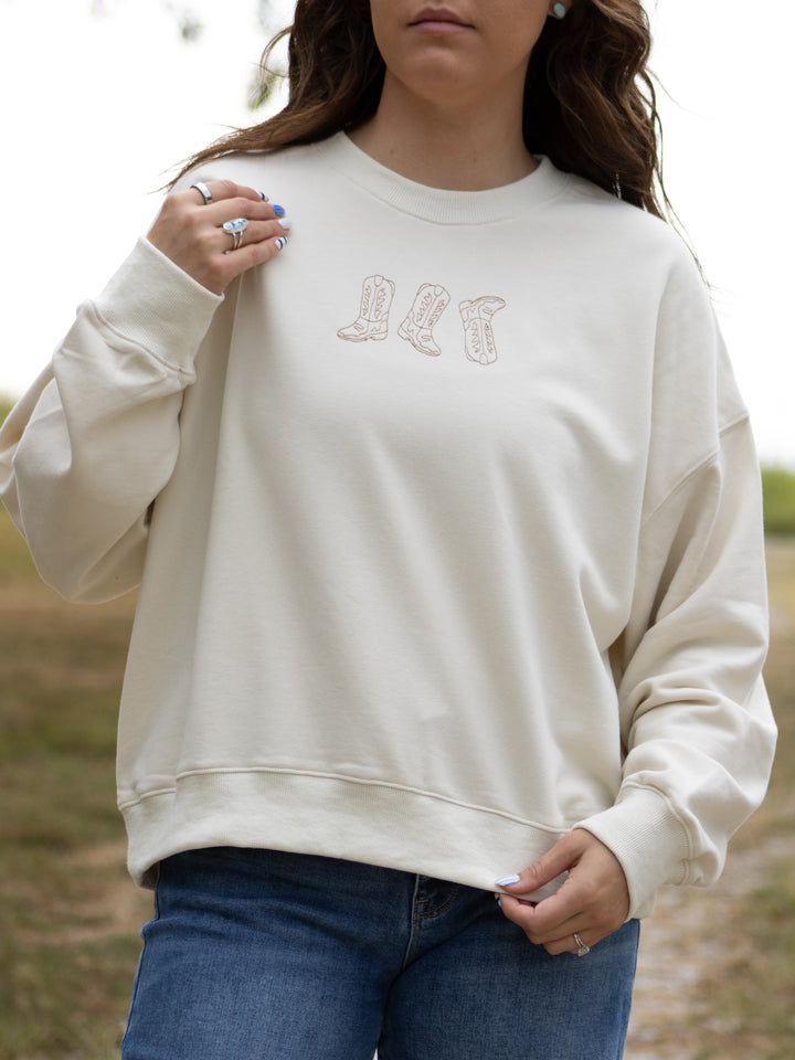 Kickin’ Around Crewneck