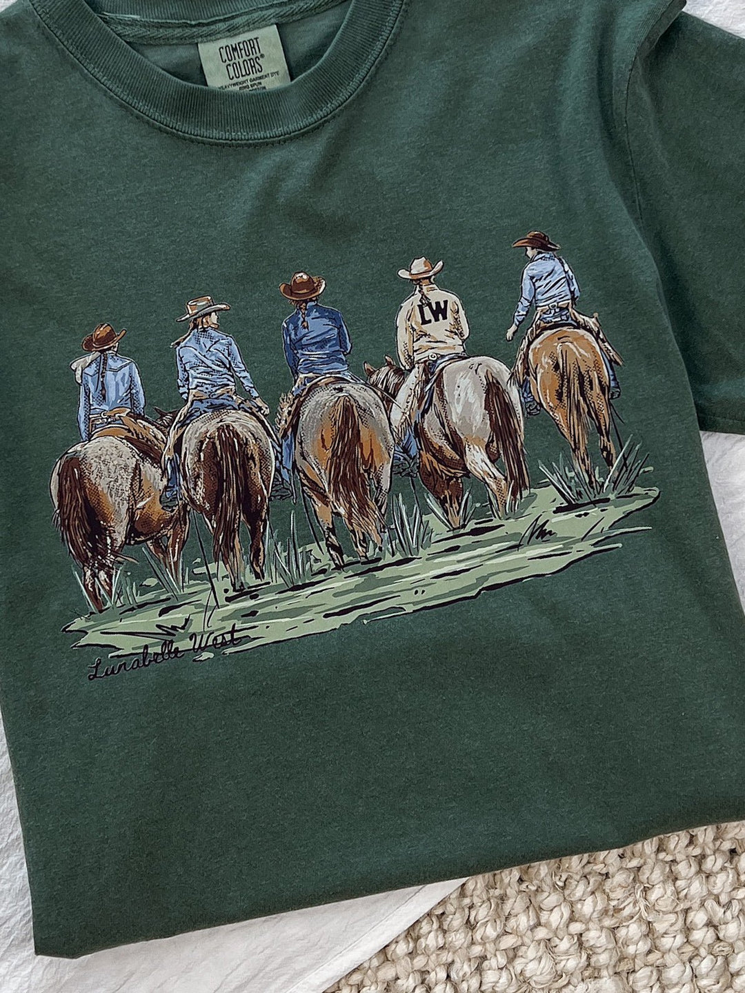 Cowgirl Roundup Tee - Lunabelle West