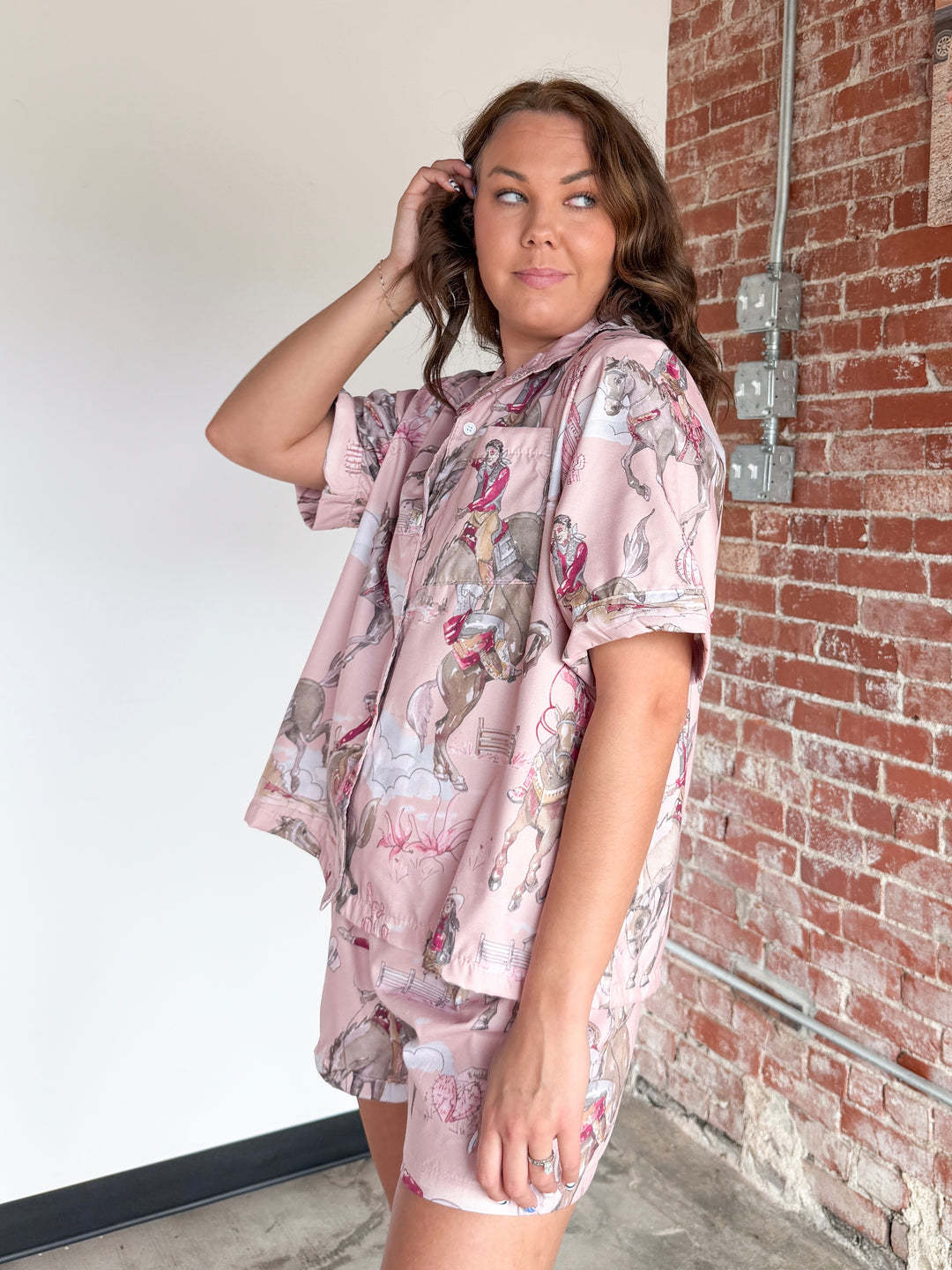 Calico Pajama Set
