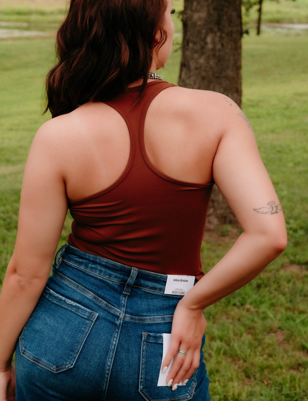 Macon Tank Top in Spice - Lunabelle West