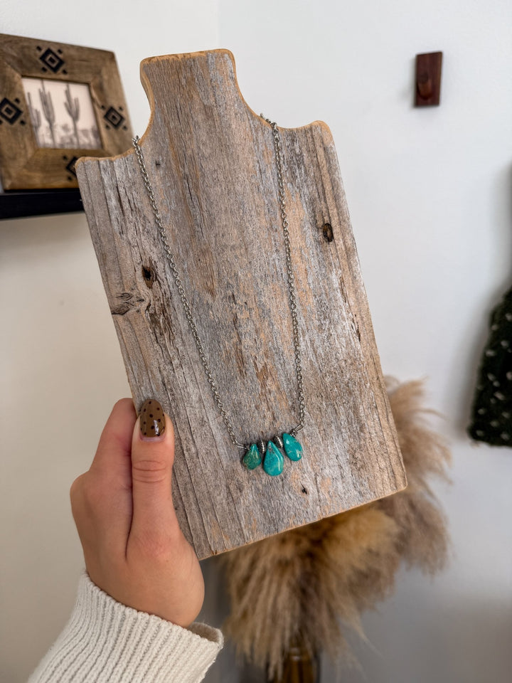 Phoebe Turquoise Necklace - Lunabelle West
