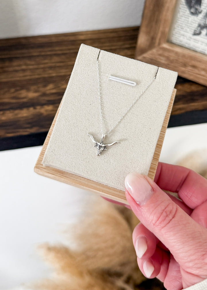 Longhorn Sterling Silver Necklace