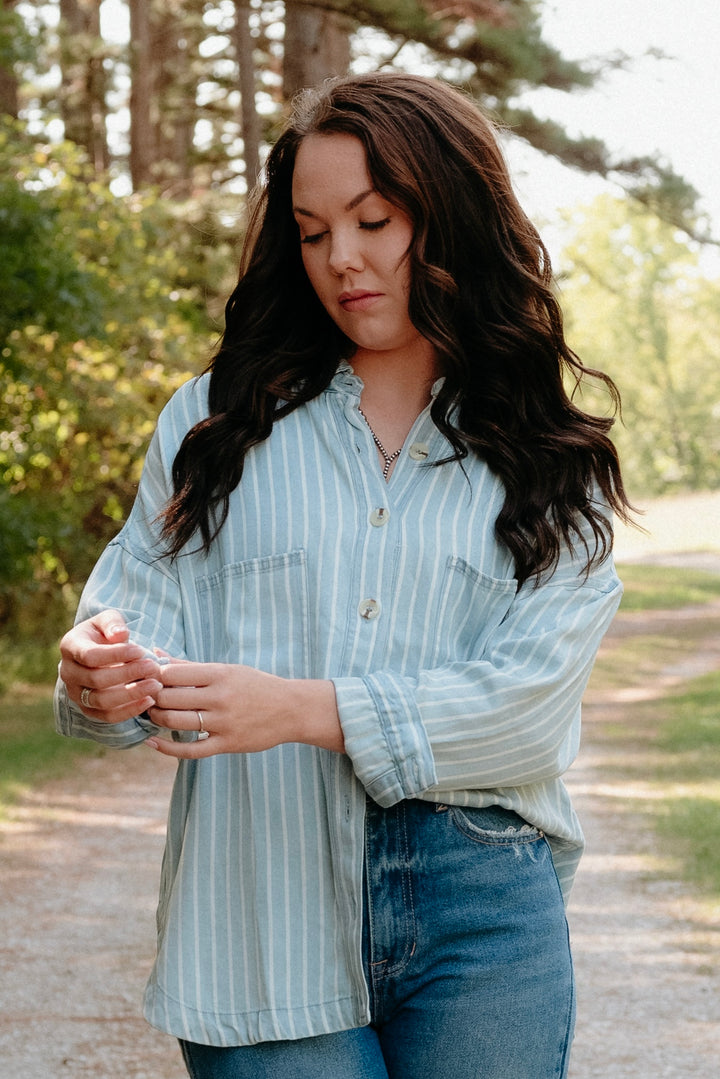 Clearwater Button Down - Lunabelle West