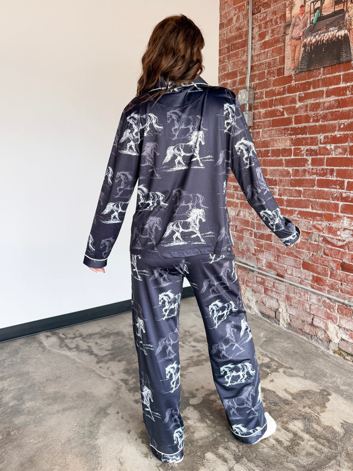 Midnight Run Pajama Set