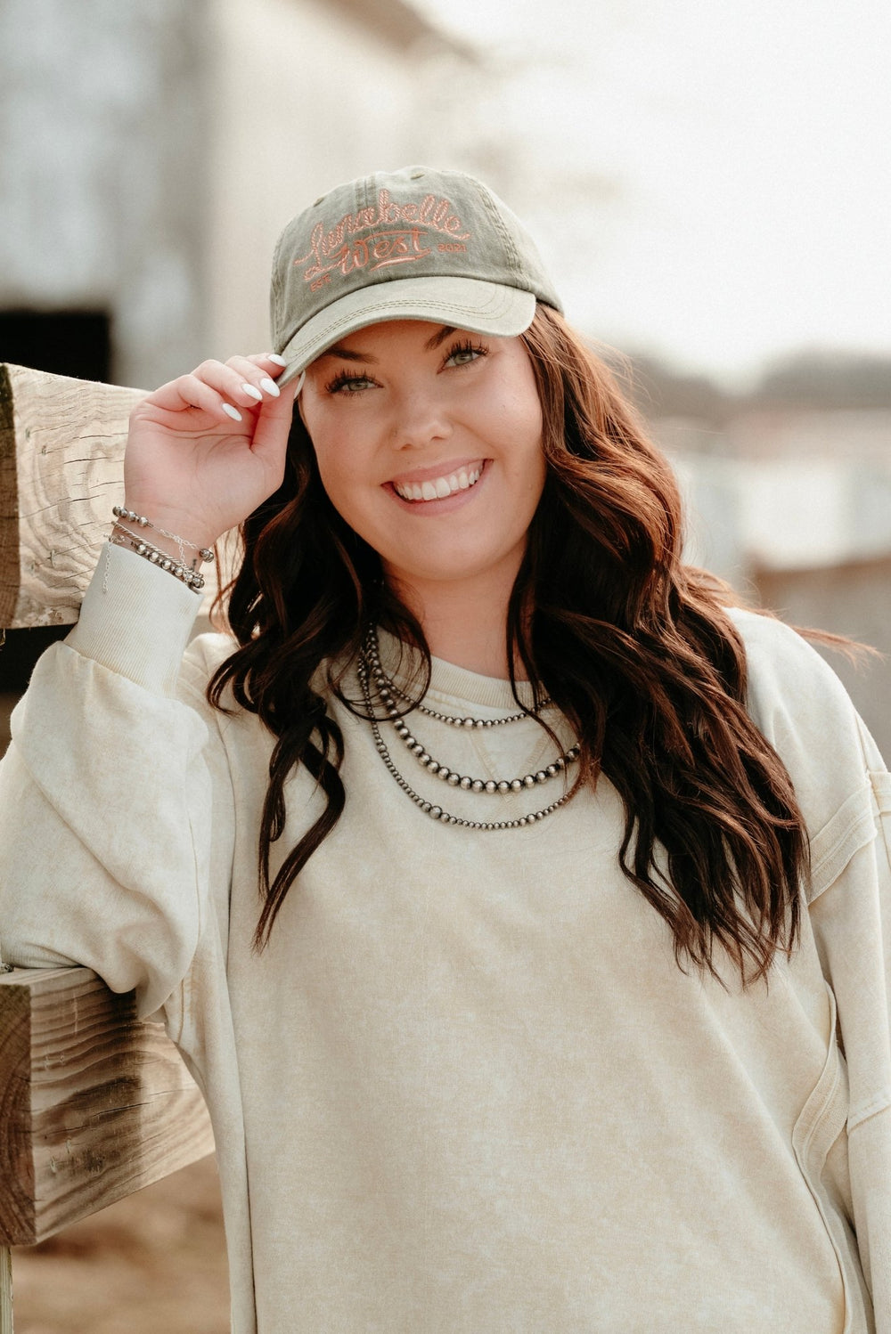 LW Logo Hat (Olive) - Lunabelle West