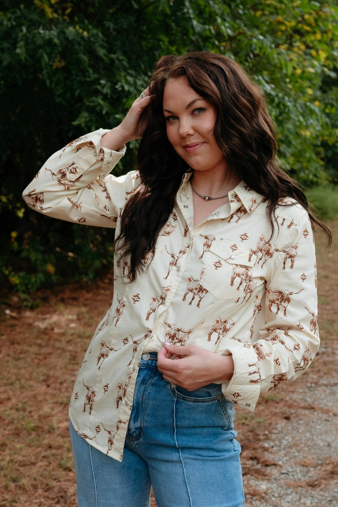 Sweet Water Button Down - Lunabelle West