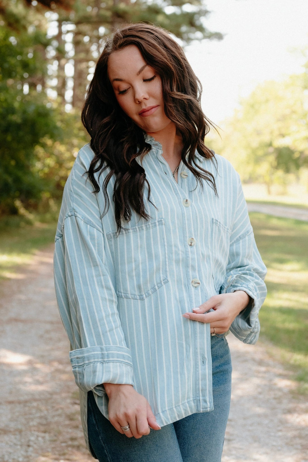 Clearwater Button Down - Lunabelle West
