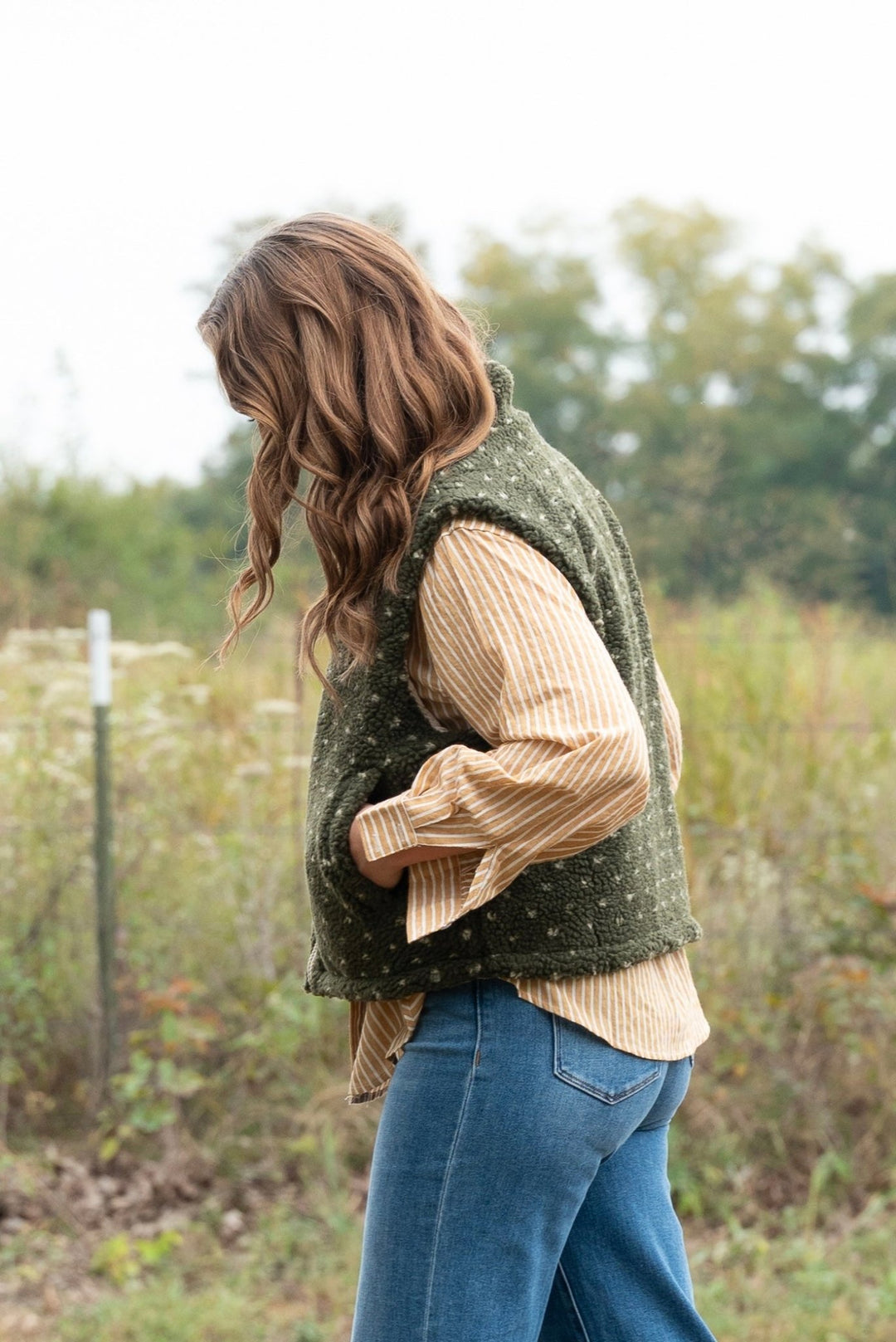 Caleb Sherpa Vest - Lunabelle West