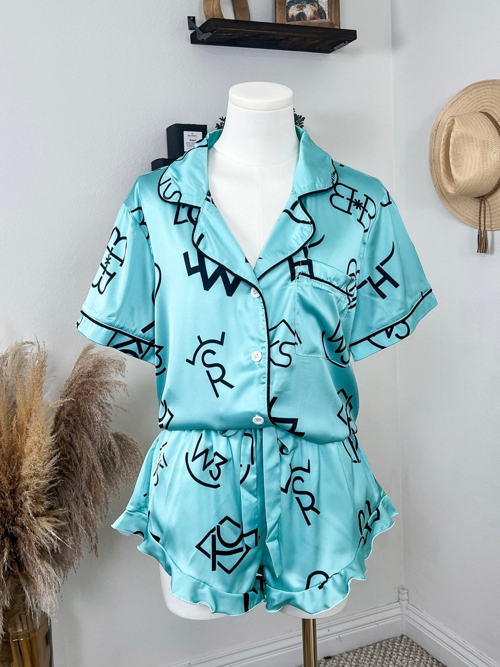 Branding Pajama Set - Lunabelle West