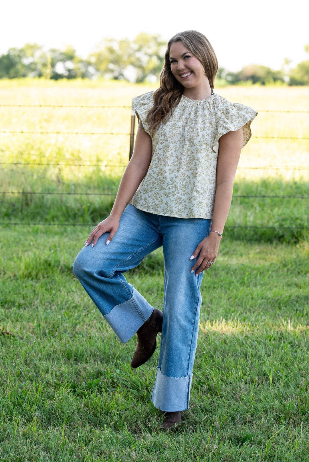 Emmerson Floral Top - Lunabelle West