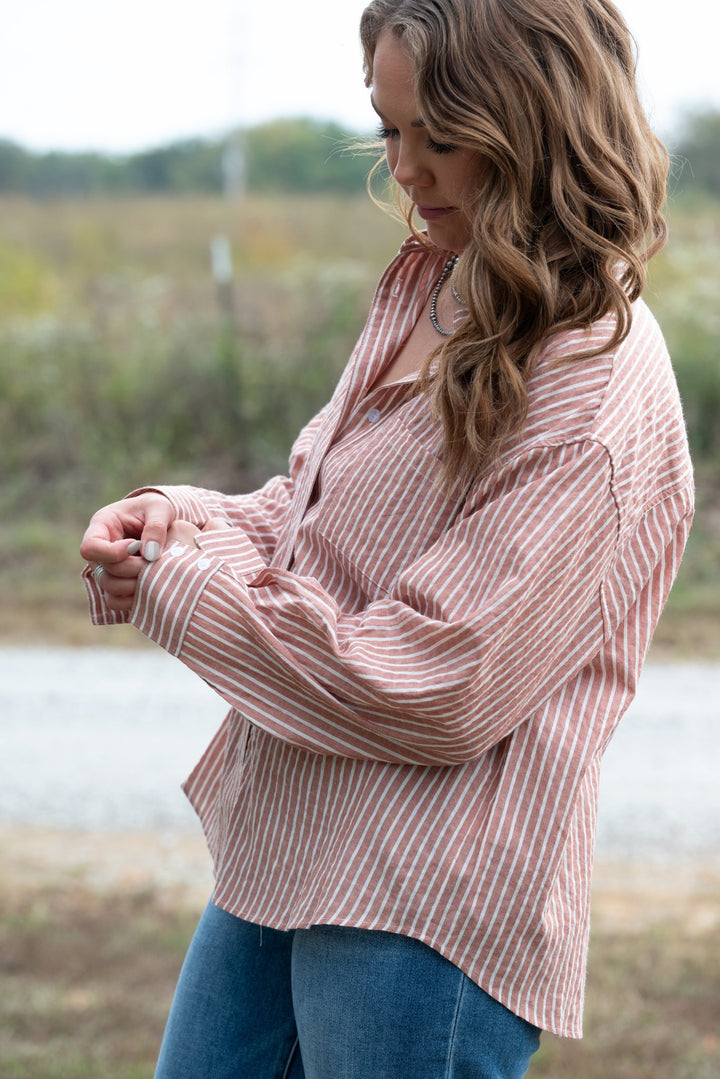 Elijah Button Down - Lunabelle West