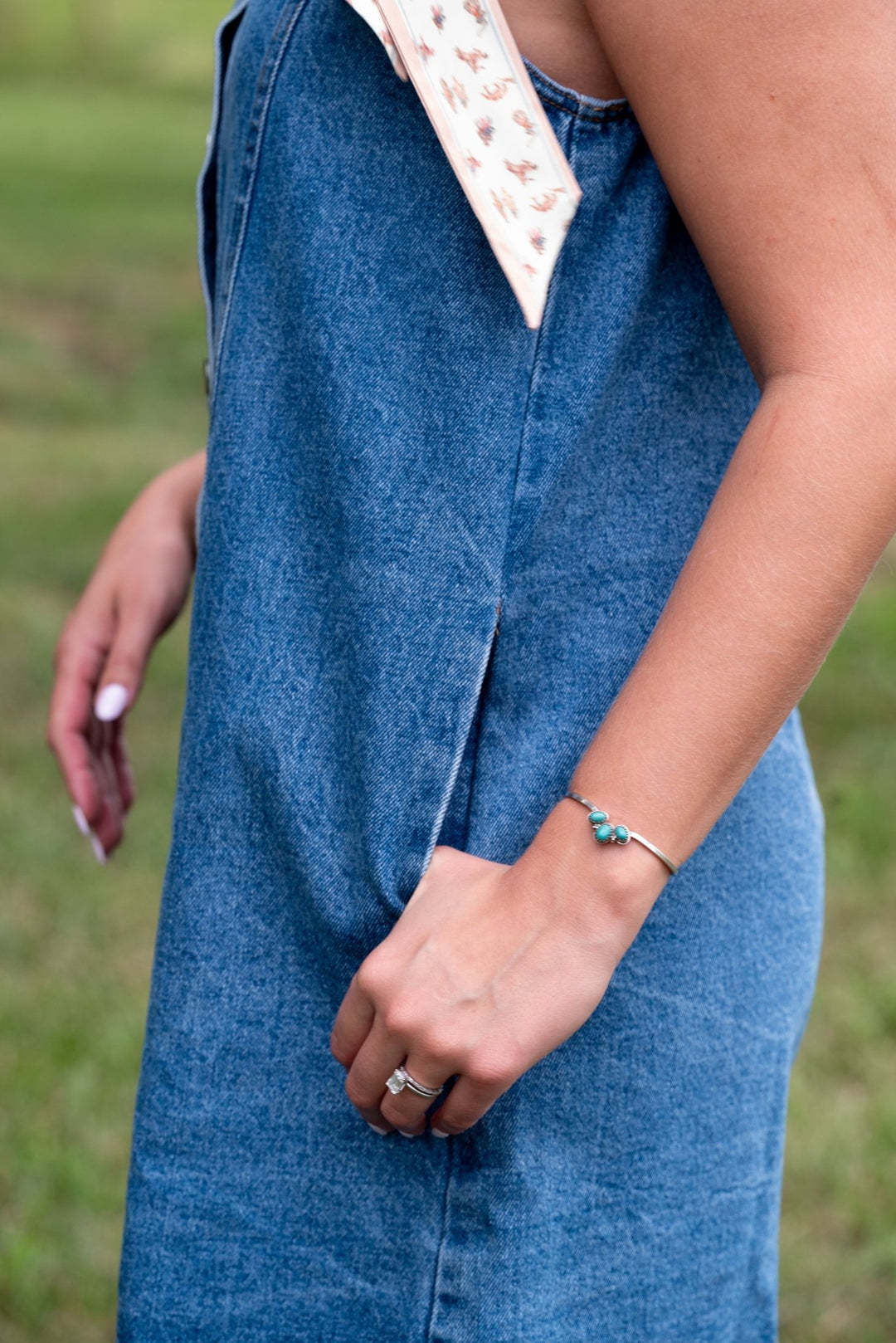 Sadie Denim Dress - Lunabelle West
