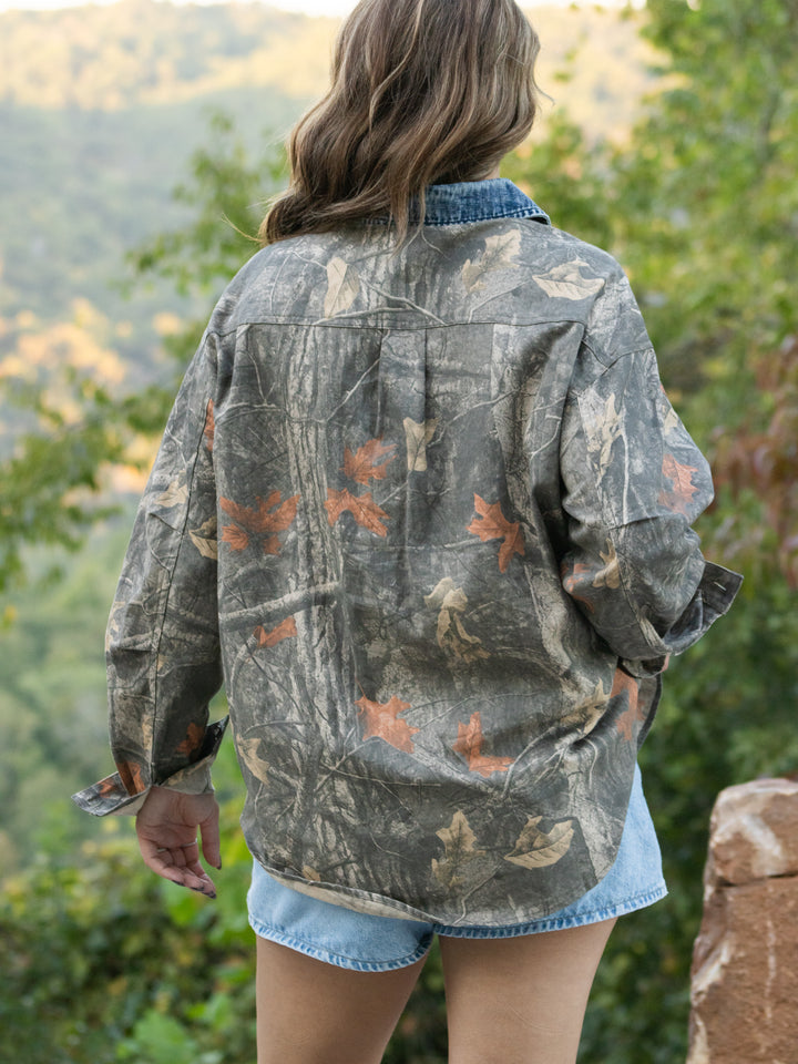 Woodline Camo Button Down