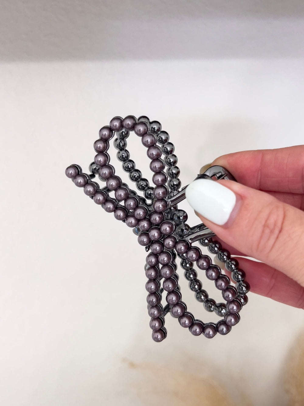 Emmet Bow Claw Clip - Lunabelle West