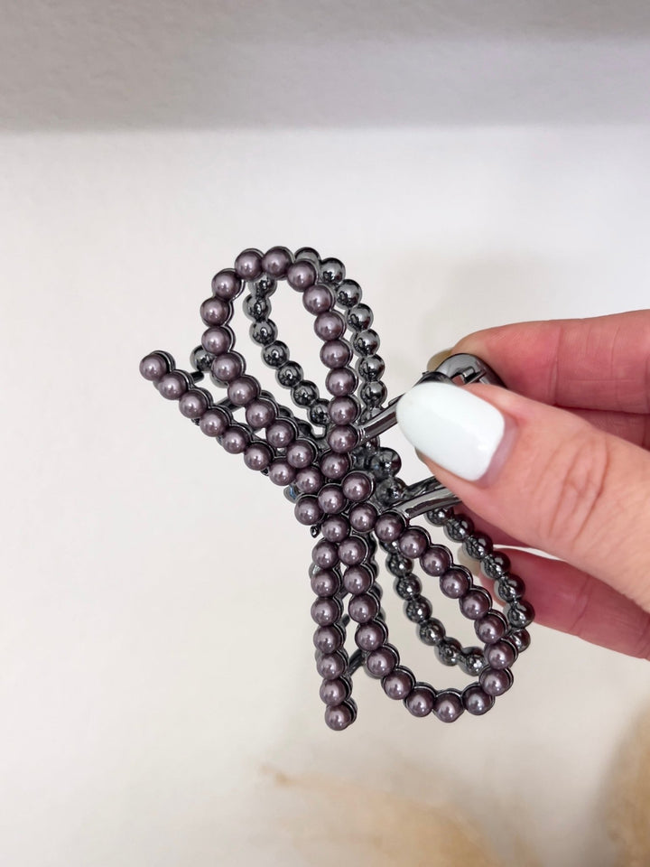 Emmet Bow Claw Clip - Lunabelle West