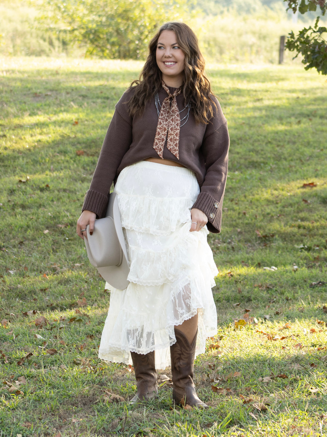 Jackson Hole Lace Skirt