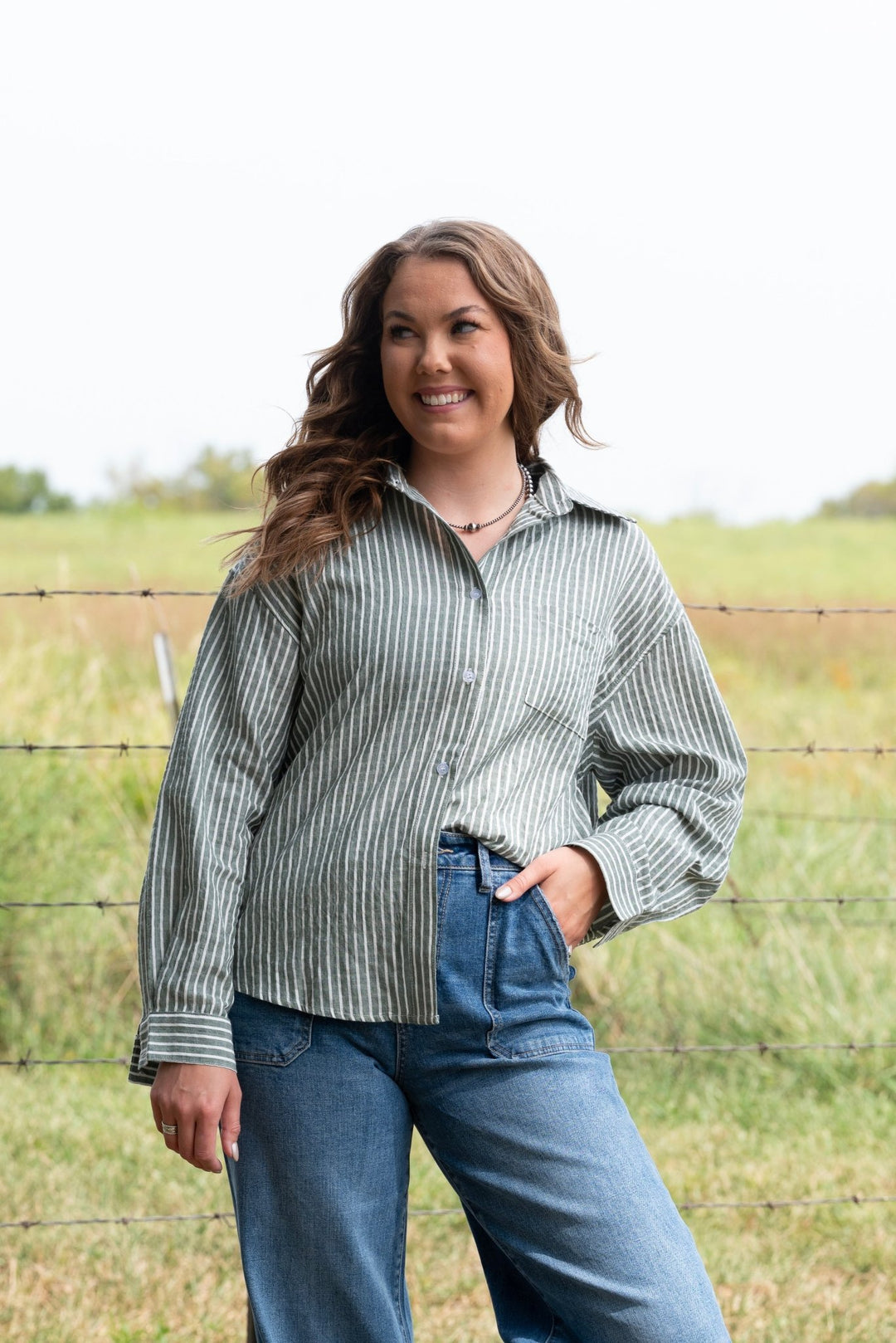 Channing Button Down - Lunabelle West