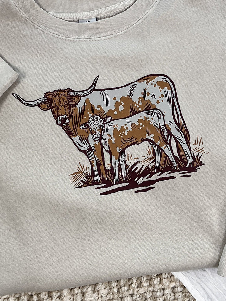 Lubbock Pair Crewneck - Lunabelle West