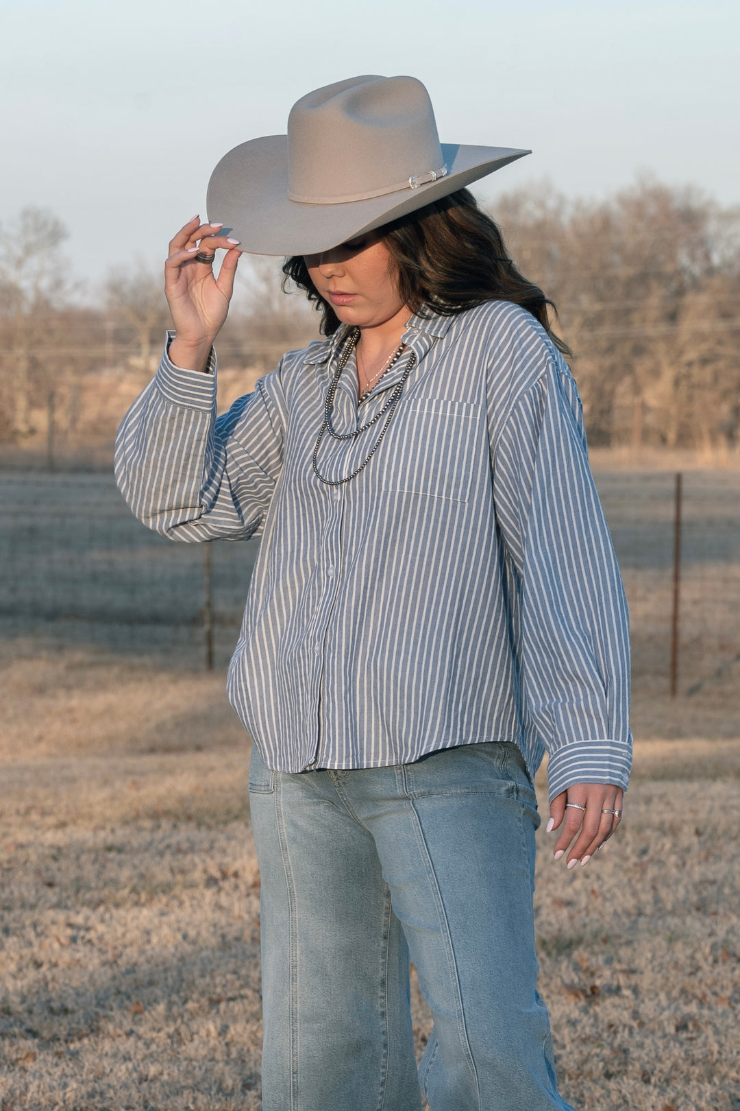 Rowen Button Down Top