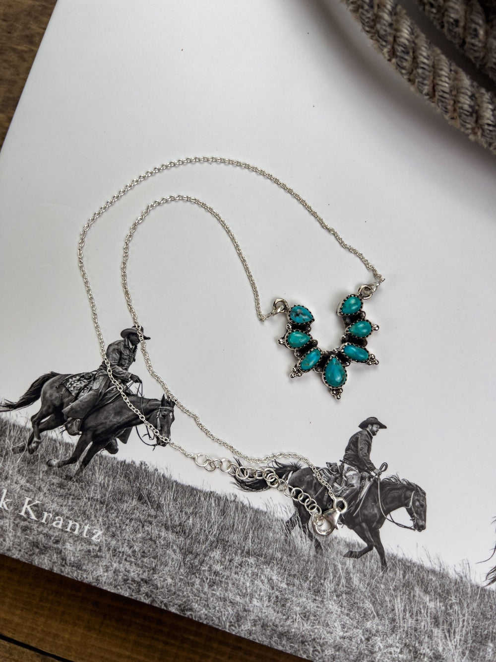 Stillwater Turquoise Necklace - Lunabelle West