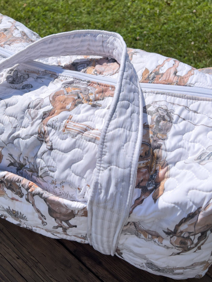 Durango Quilted Duffel Bag - Lunabelle West