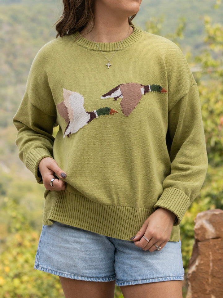 Mallards in Flight Sweater