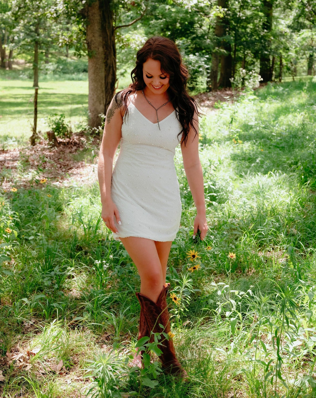 Navarro Pearl Dress - Lunabelle West