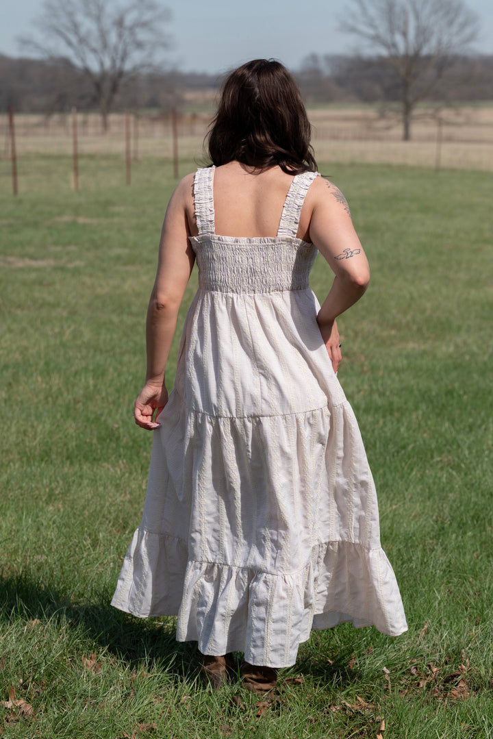 Laurel Gingham Maxi Dress