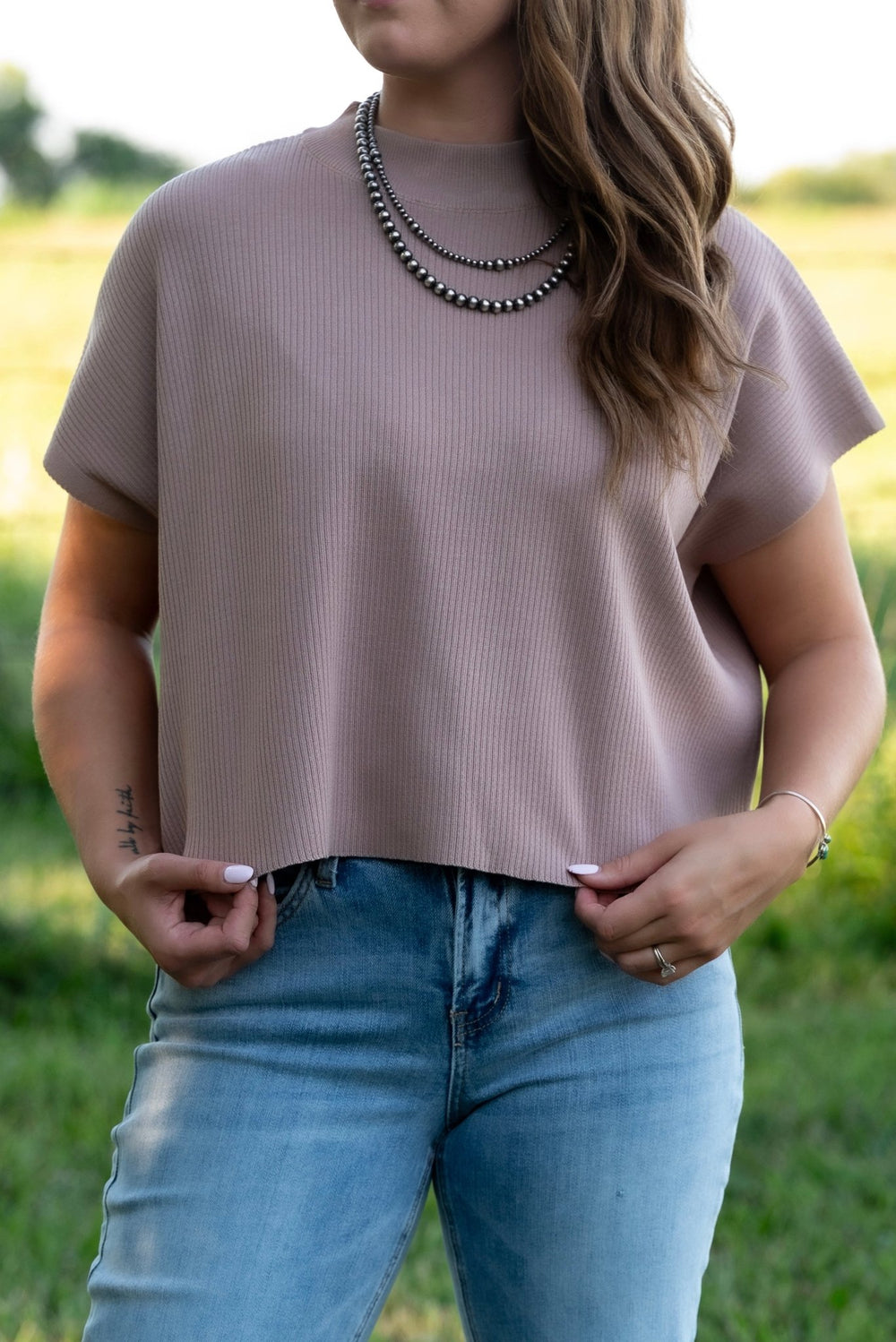 Bryer Knit Top - Lunabelle West