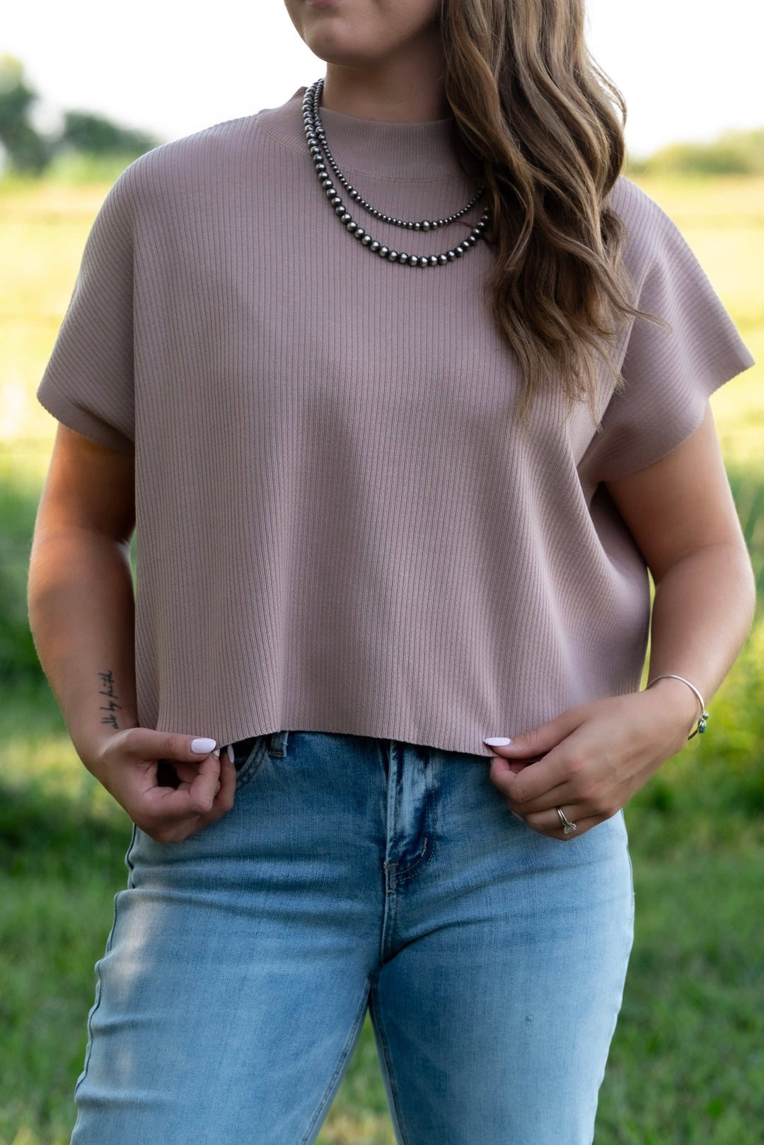 Bryer Knit Top - Lunabelle West