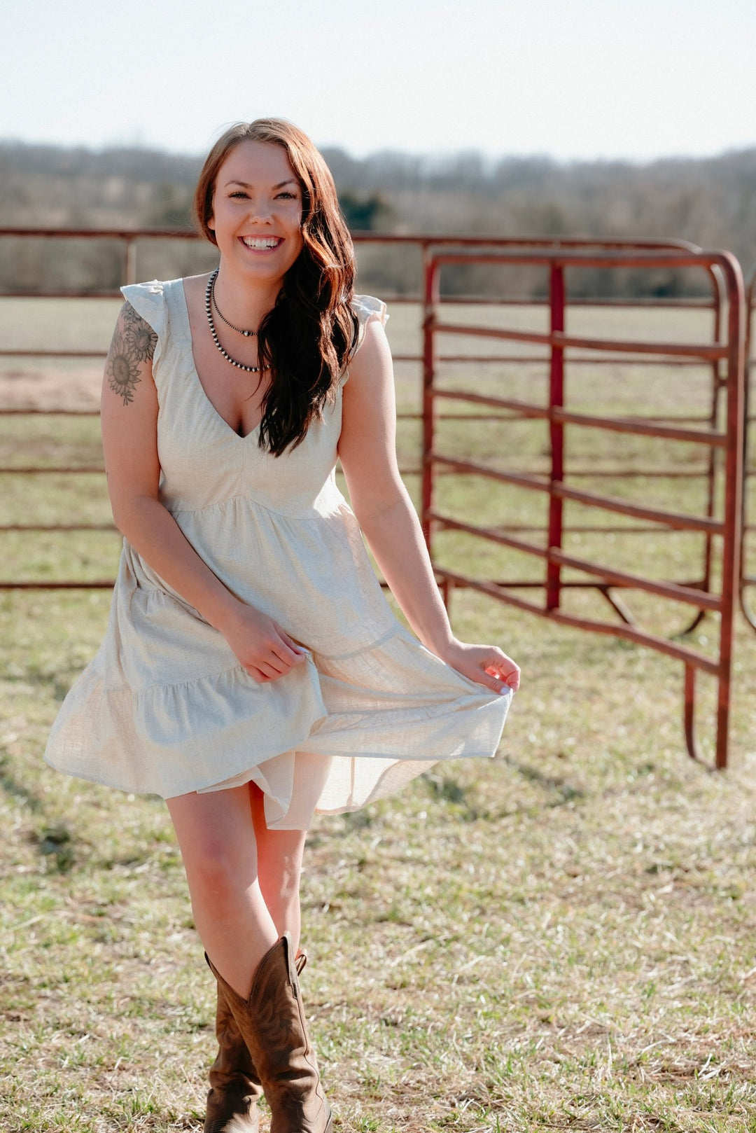 Gwendolyn Tiered Dress - Lunabelle West