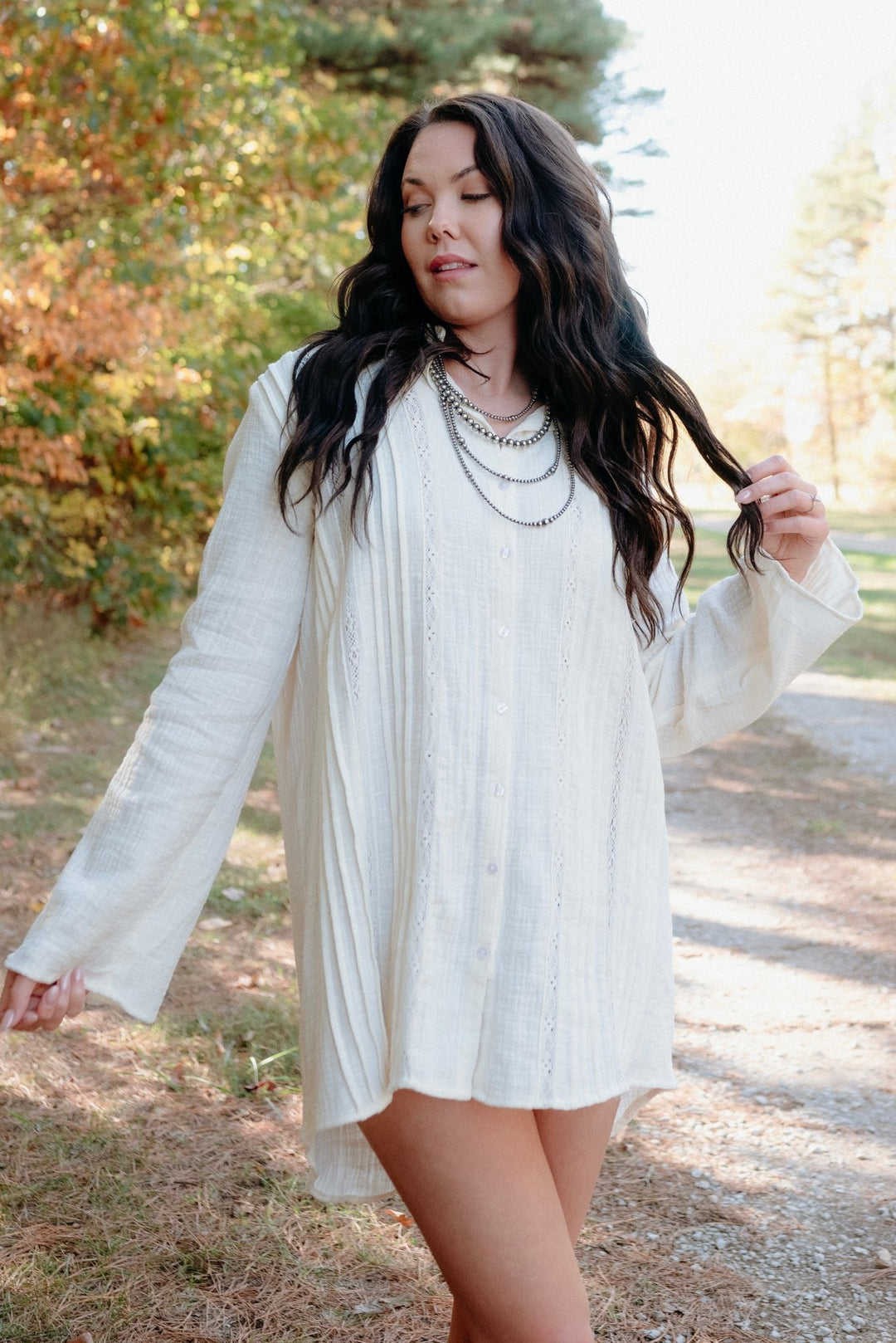 Hampstead Shirt Dress - Lunabelle West