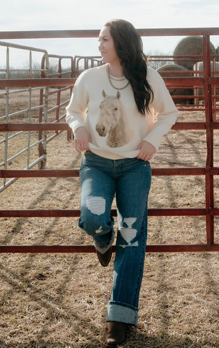 Palomino Dream Sweater - Lunabelle West