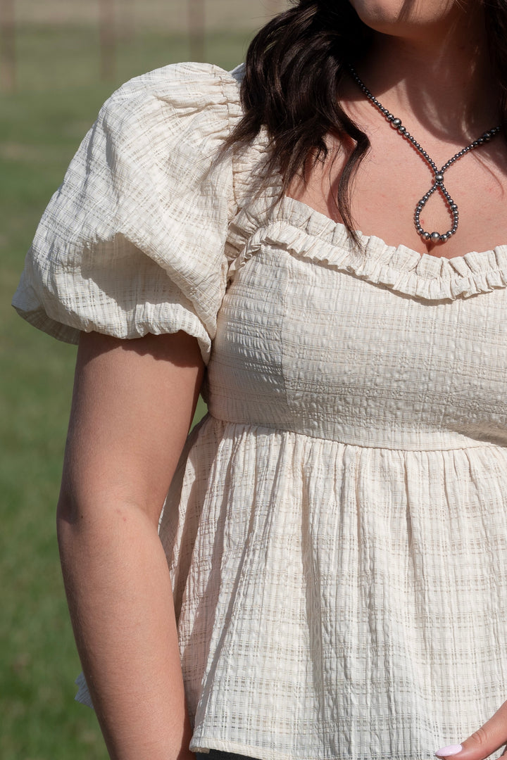Wilder Organza Top
