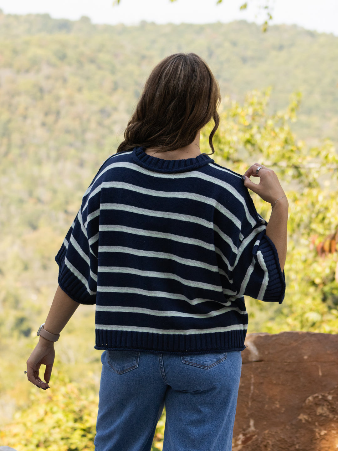 Hadley Striped Knit Top