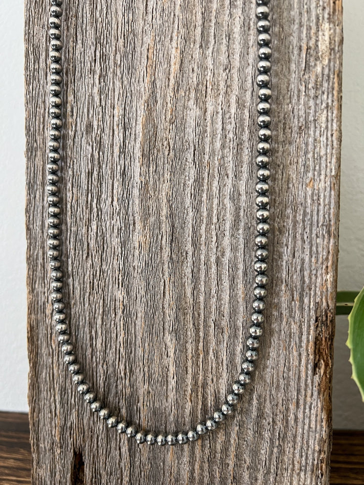 Sage 24" Sterling Silver Necklace - Lunabelle West