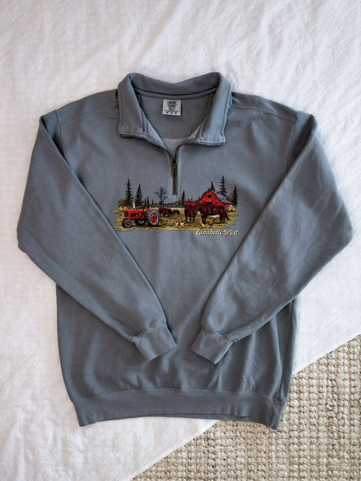 Homestead Morning Quarter Zip - Lunabelle West