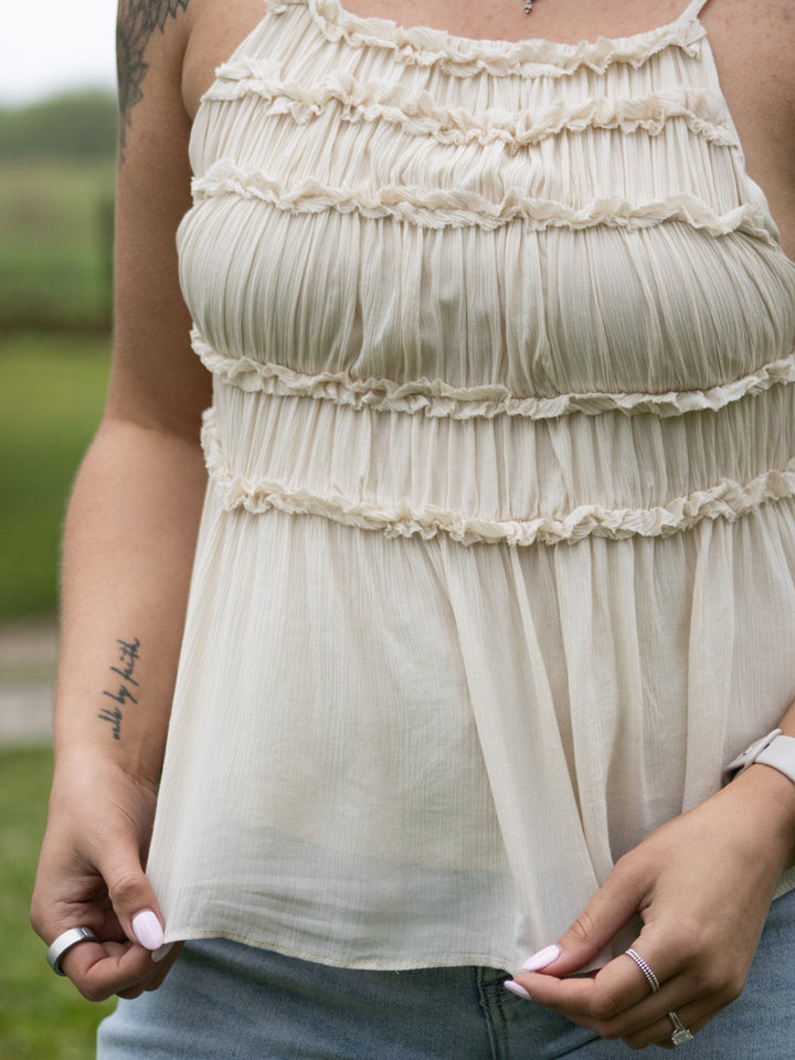 Cheyenne Gauzy Tank