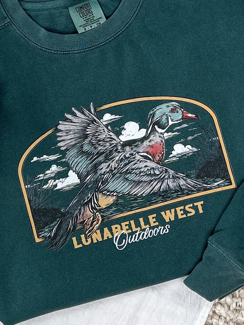 Wood Duck Crewneck - Lunabelle West