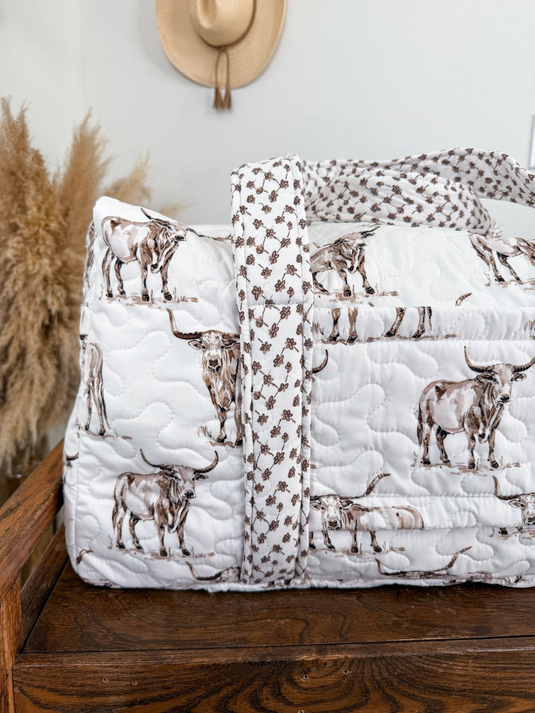 Bandera Quilted Duffel Bag - Lunabelle West