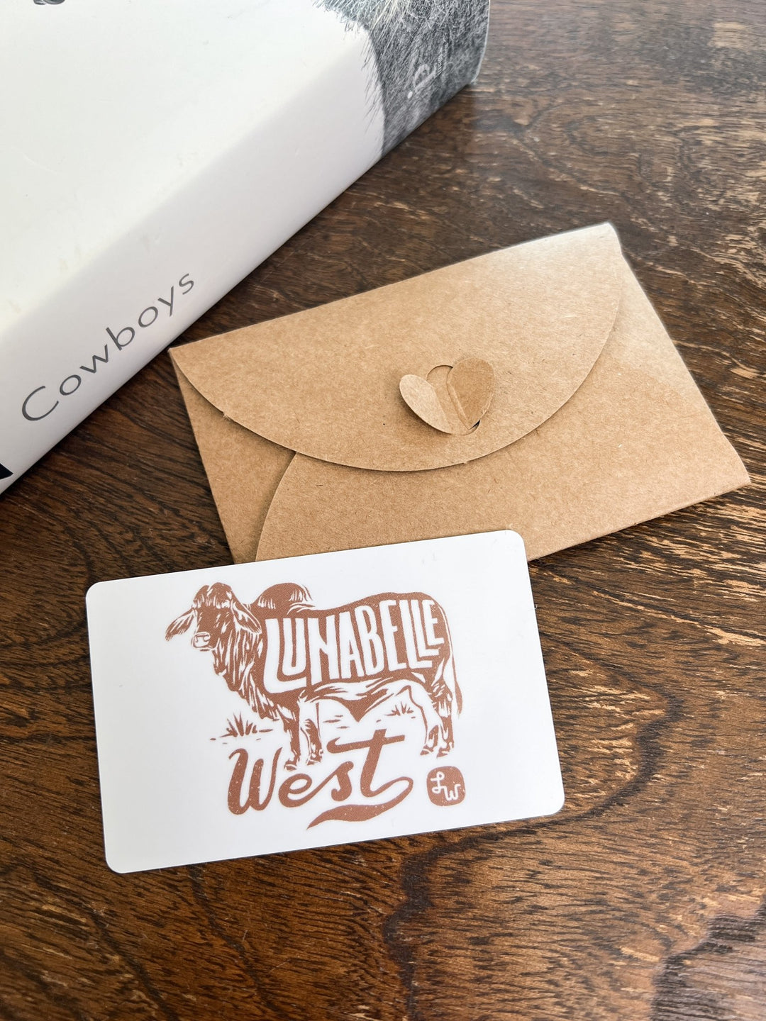 Gift Card Physical Version - Lunabelle West