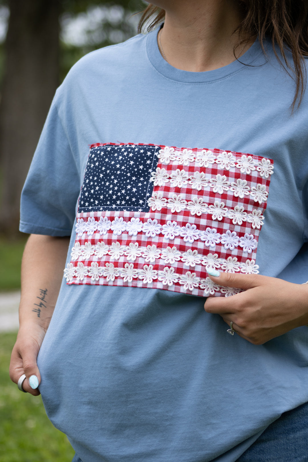 Star Spangled Applique Tee