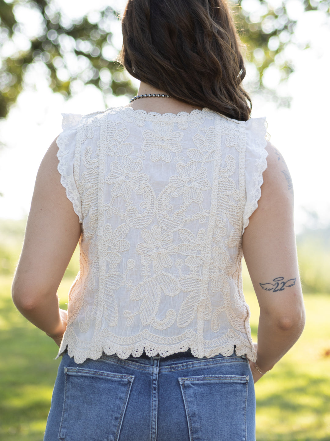 Orla Embroidered Top