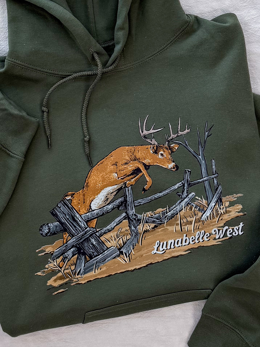 Big Buck Hoodie - Lunabelle West