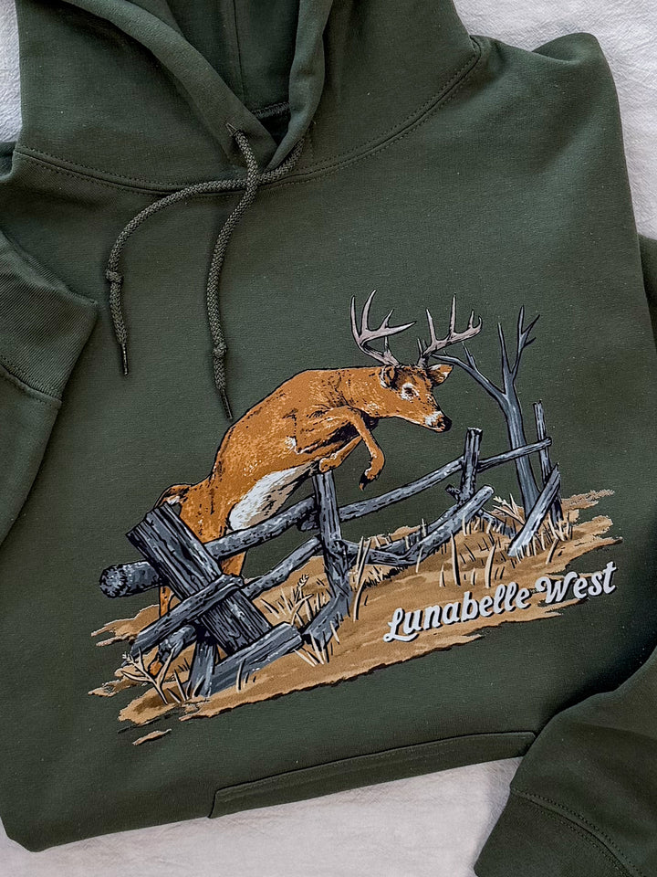 Big Buck Hoodie - Lunabelle West