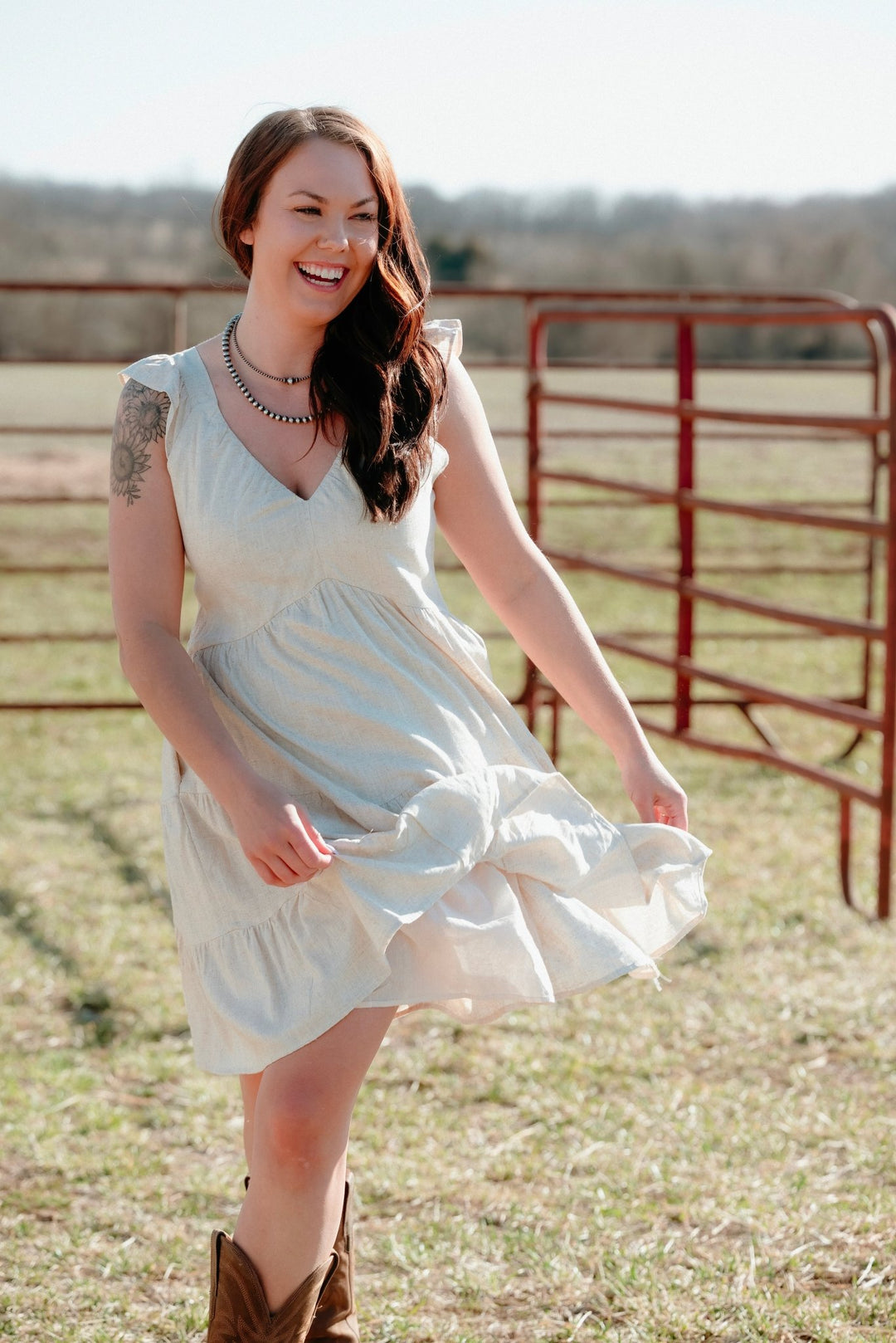 Gwendolyn Tiered Dress - Lunabelle West